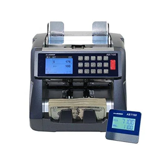 AccuBANKER AccuBANKER AB7100 Mixed Bill Value Counter — product photo