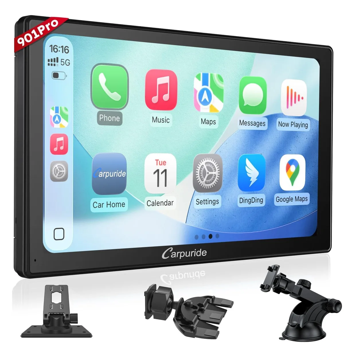 Carpuride Carpuride W901 Pro 9 inch 1080P Touch Screen 2 in 1 Accessory — product photo