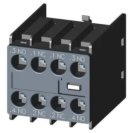 Siemens auxiliary contact block 2NO 2NC 690V AC