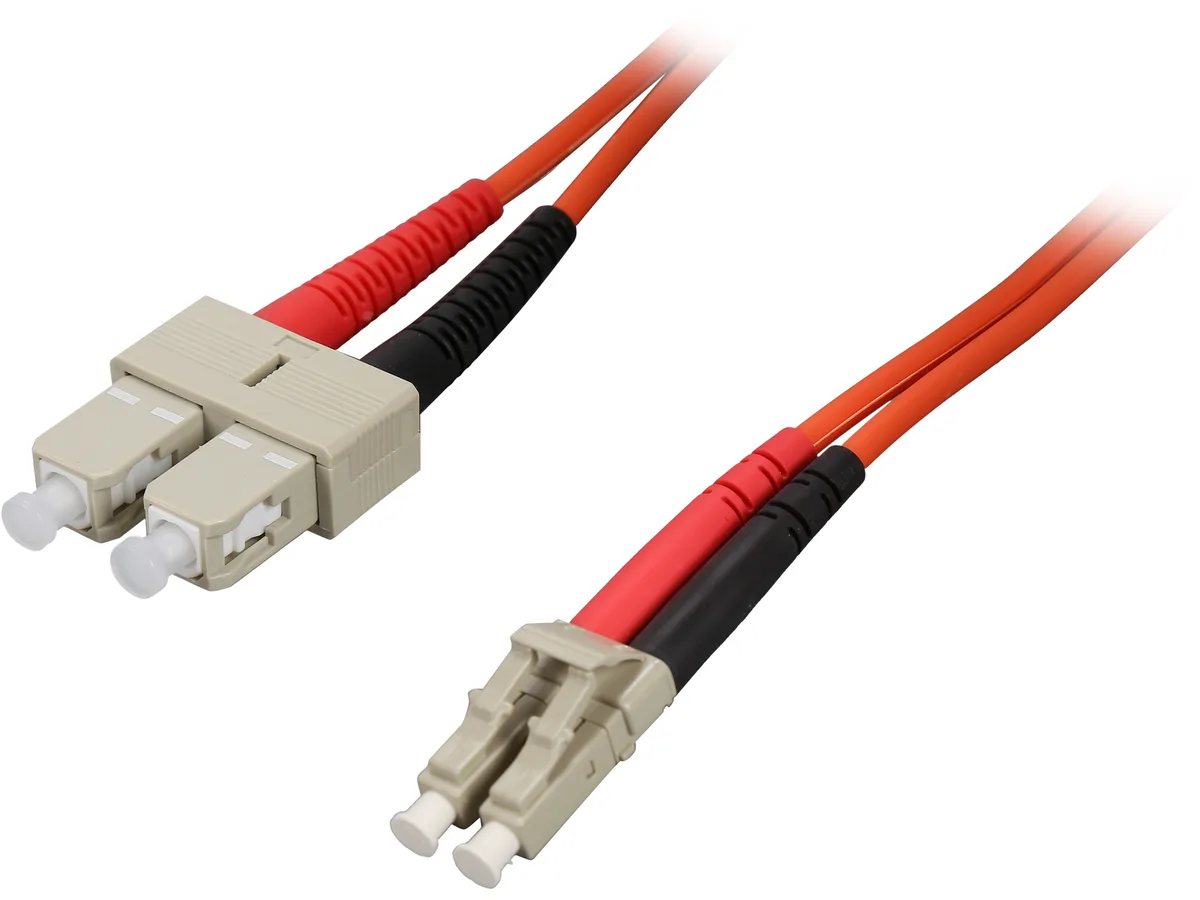 STARTECH STARTECH FIBLCSC2 2m Multimode 62.5/125 Duplex Fibre Optic Cable — product photo
