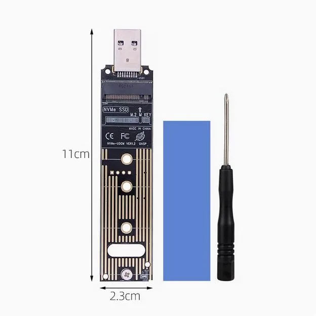 Enfain Enfain nvme to USB 3.1 Type-A M.2 adapter JMS583 — product photo