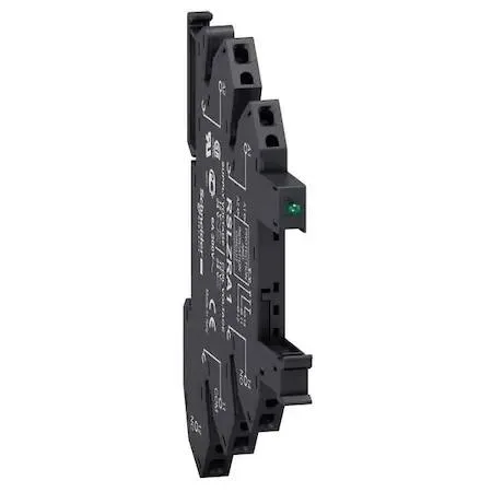 Schneider Electric Schneider Electric RSLZRA4 Slim Interface Relay Socket, 5 Pin, Finger Safe, Transparent — product photo