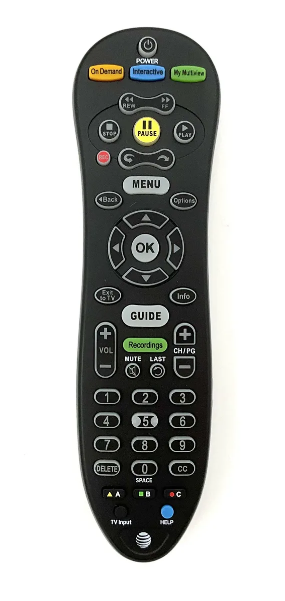 AT&amp;T AT&amp;T S30-S1A Universal Remote Black Infrared RF 30 Feet — product photo