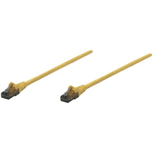 Intellinet Network Solutions Intellinet Network Solutions 342339 Cat6 UTP RJ45 1.5 ft Yellow network ethernet cable — product photo