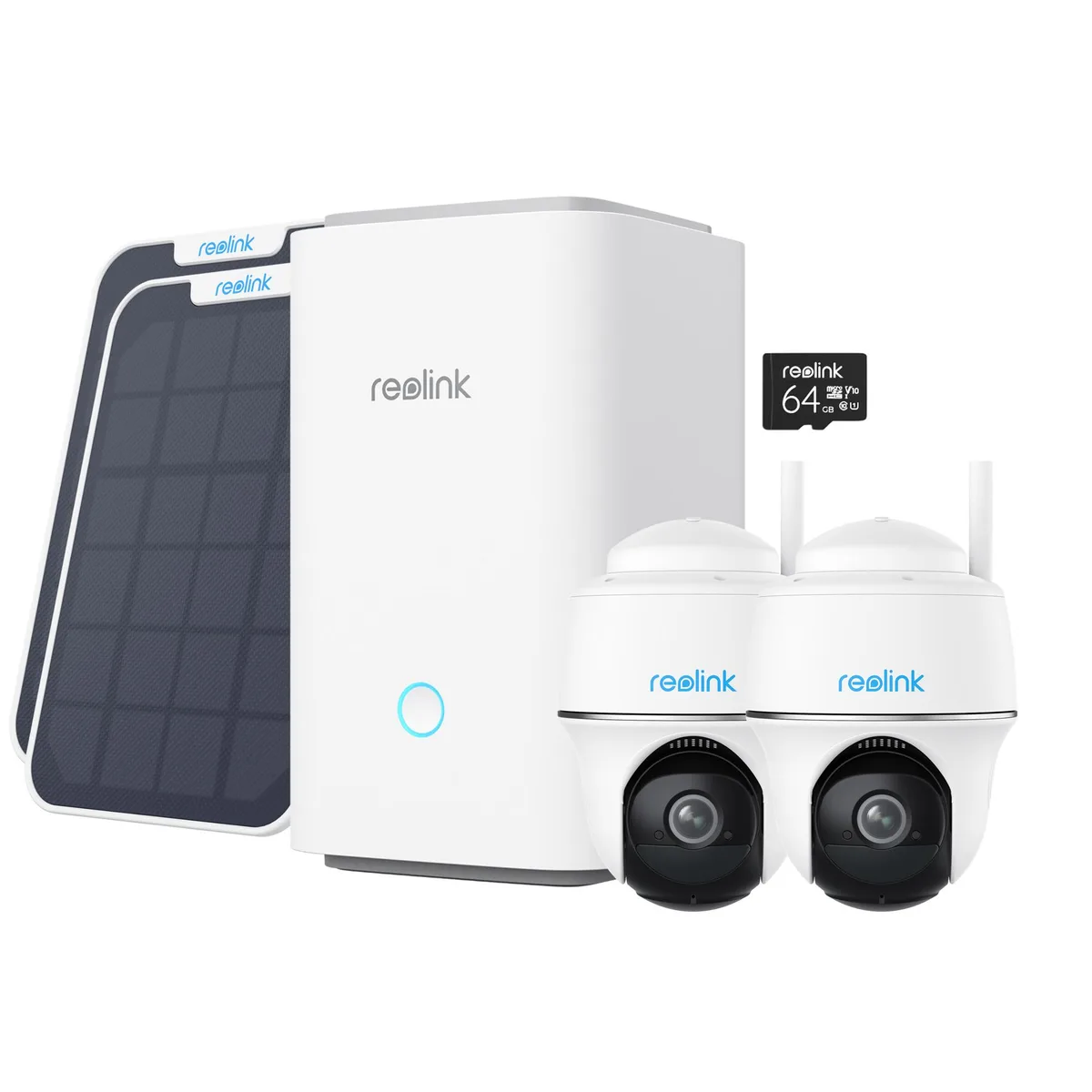Reolink Reolink Home Hub with 2x Argus PT White+SP 5MP network camera — product photo