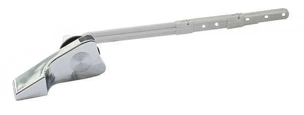 Chrome toilet tank lever with ABS body