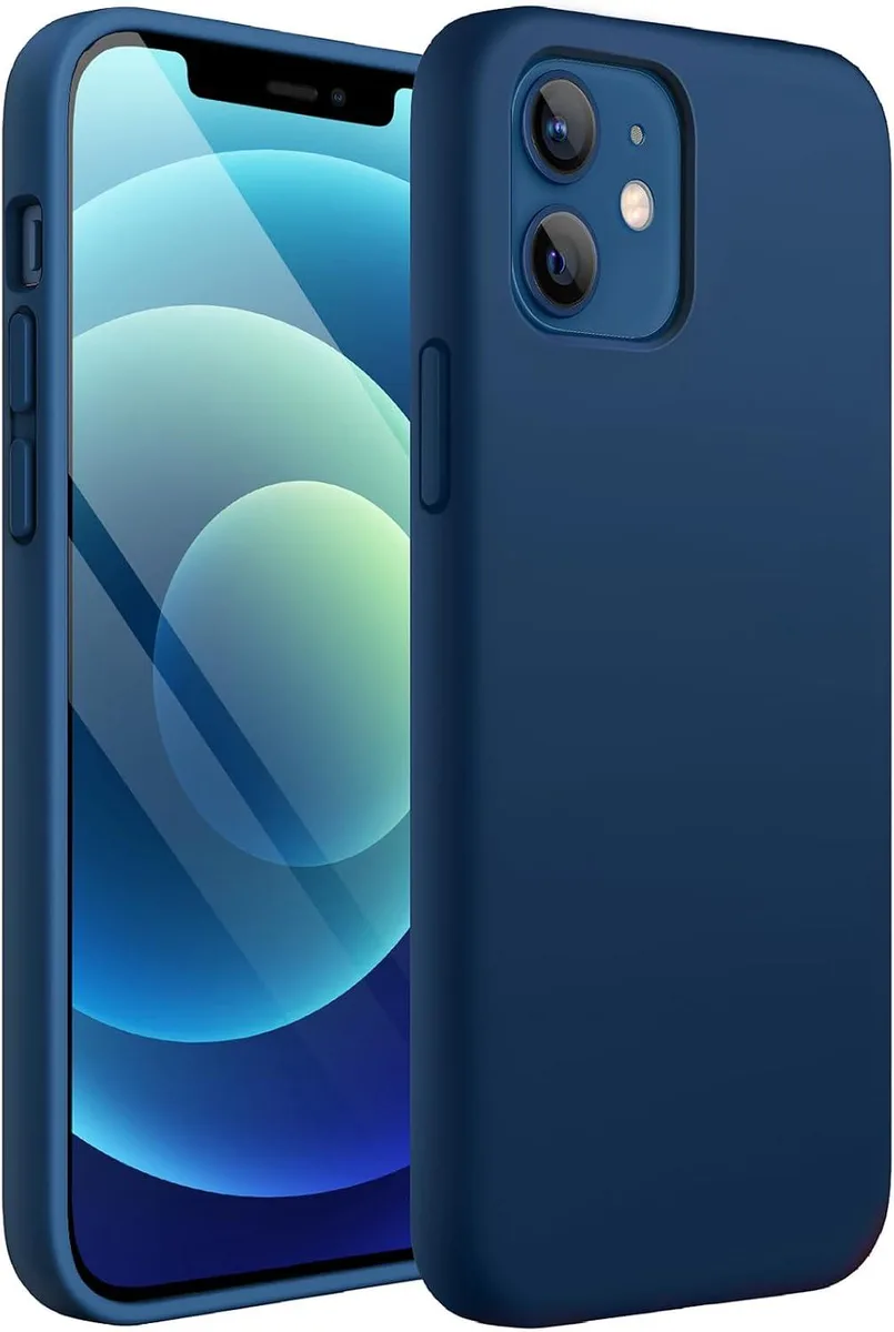 Transcend Transcend Silicone Case for iPhone 12 Mini 5.4-Inch Blue Cobalt — product photo