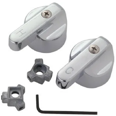 Aqua Plumb Aqua Plumb C357 Large Canopy Lever Handle Pair Chrome — product photo
