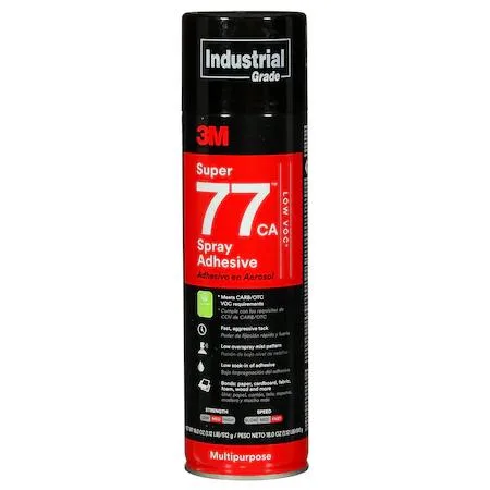 Aerosol can labelled 3M Spray Adhesive 18 oz