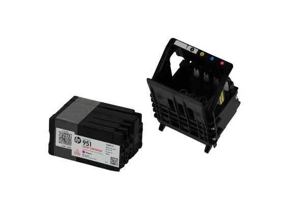 HP HP CR322A Print Head with 951 Starter Ink - Color scanner supply — product photo