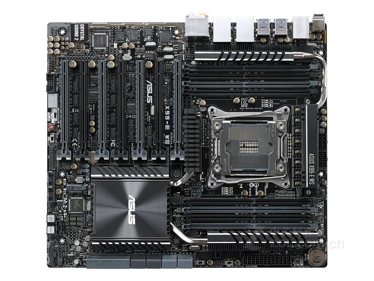 ASUS ASUS X99-E WS Intel X99 DDR4 128GB E-ATX motherboard — product photo