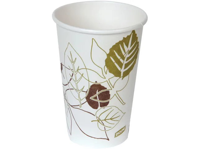 Dixie Dixie DXE2346PATH Pathways 16 oz Hot Cups 1000 Carton — vörumynd