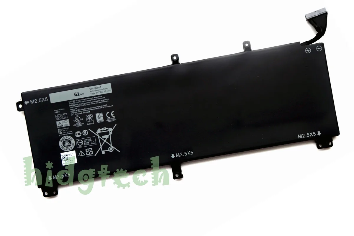 Beisite Beisite T0TRM 61Wh laptop battery for XPS 15 9530 Precision M3800 — product photo
