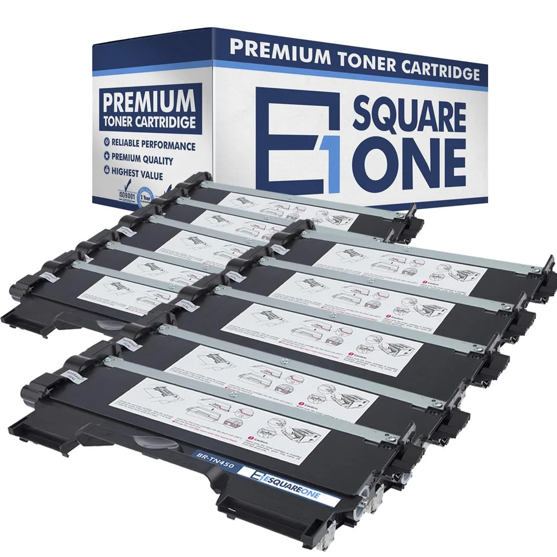 eSquareOne eSquareOne S1-BR-TN420-10 Black Toner Cartridge 10-Pack 2600 Pages — product photo