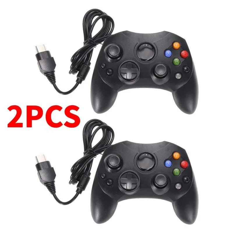 Defendwe Defendwe Wired Game Controller 2-Pack Black for Xbox System 147.5cm Cable — product photo