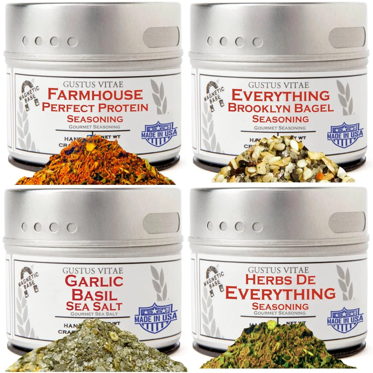 Gustus Vitae Condiments Gustus Vitae Condiments Luxury Beginner Cook 4 Tins — product photo