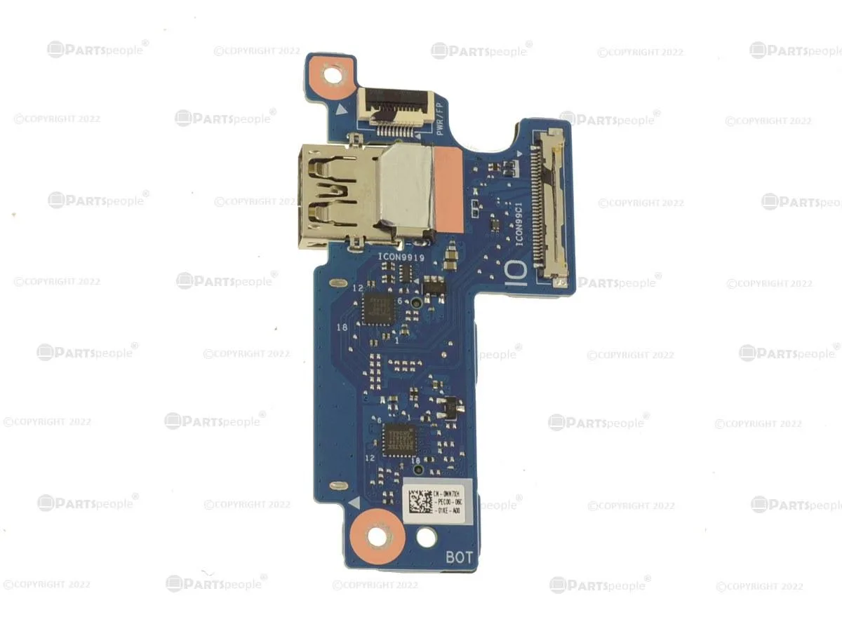 DELL DELL G7 7500 SD Card Reader USB IO Board NN7XH — product photo