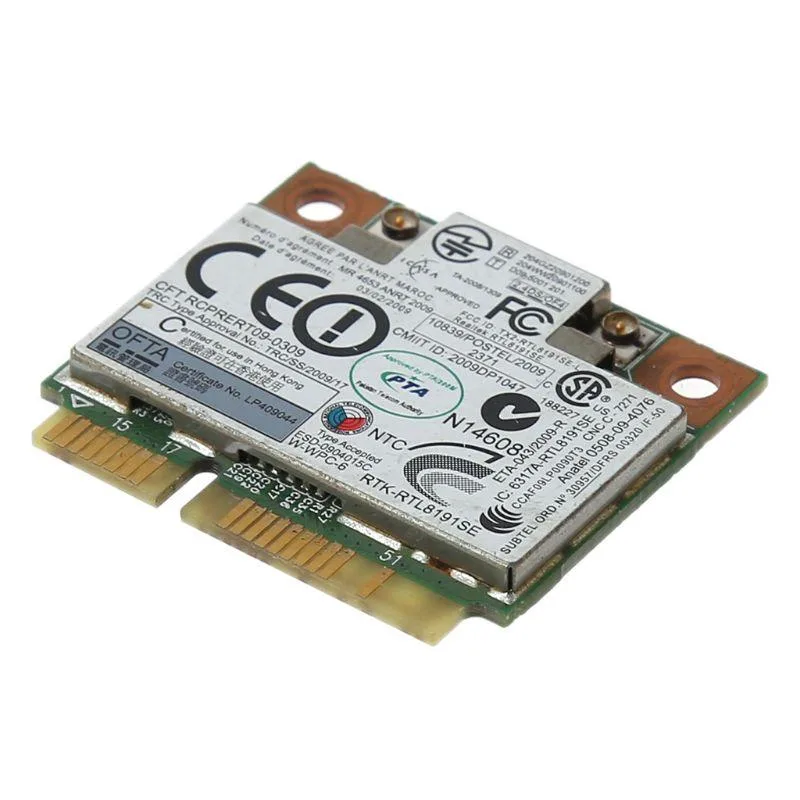YINGHUA YINGHUA RTL8191SE FRU 43Y6553 60Y3177 Half PCIe Wi-Fi adapter — product photo