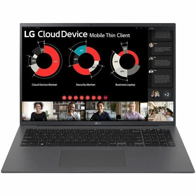 LG Electronics LG gram 17ZT90R-G.AX34U1 17 laptop 8 GB 256 GB NVMe 60 Hz IPS — product photo