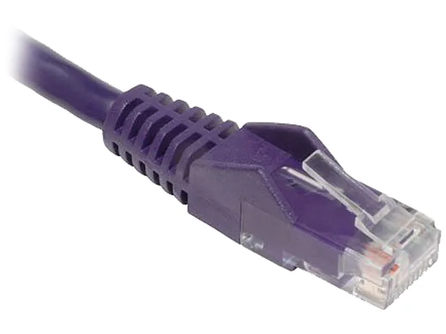 Tripp Lite Tripp Lite N201-005-PU Cat6 network ethernet cable 5 ft purple — product photo