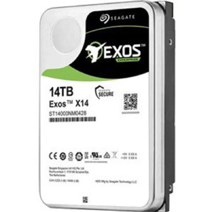 Seagate Seagate Exos X14 ST14000NM0048 14 TB 3.5" SAS 12Gb/s 7200 RPM internal hard drive — product photo