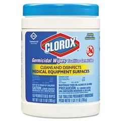 Clorox Clorox 30577 Germicidal Cleaning Wipes 150 Count Unscented — product photo