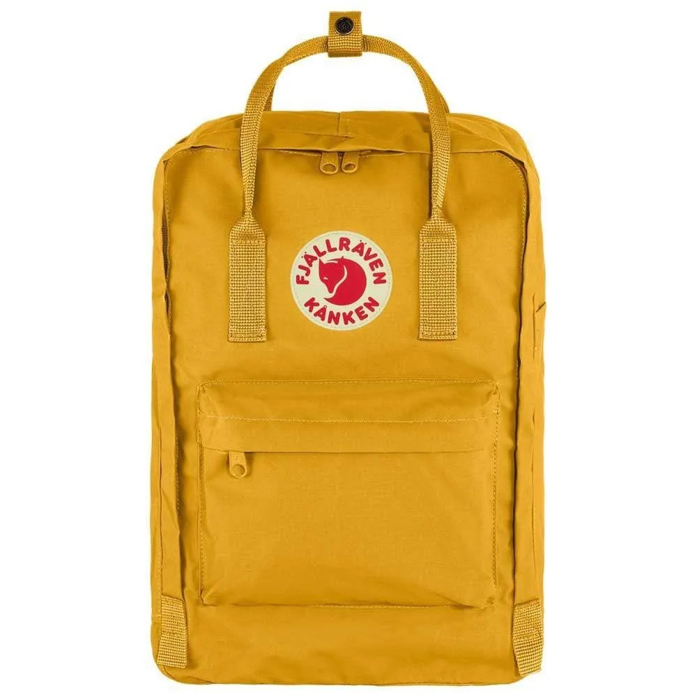 Fjallraven Kanken Fjallraven Kanken Laptop 15" Backpack Ochre 2 in 1 Accessory — product photo