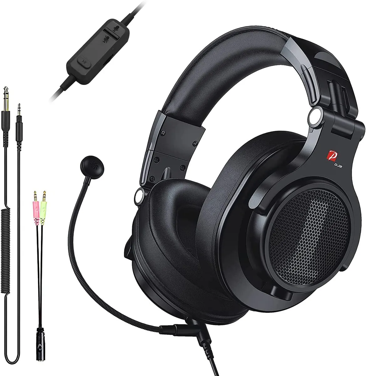 Leaderwave Leaderwave DJ2KG Wired Over-Ear Headset Black 40mm 6.35mm — product photo