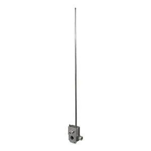 Steel rod lever arm, 10 in long, 1.19 in wide, .75 in deep