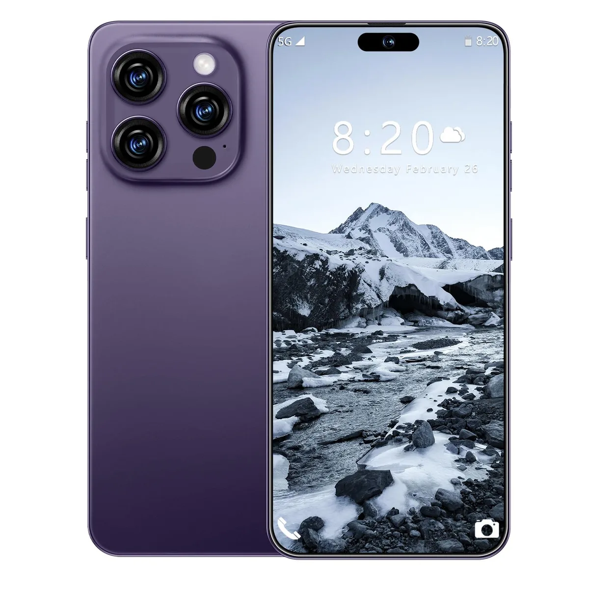 GAMAKOO GAMAKOO G16 Pro Max 8GB/256GB 7-inch Android 15 Purple — product photo