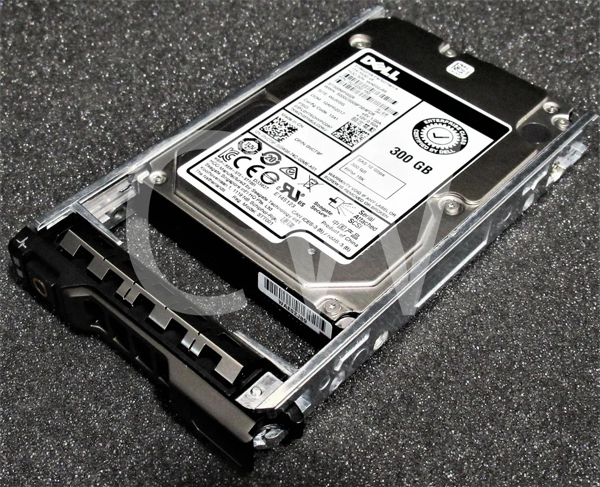 DELL DELL ST300MP0026 300GB 15000RPM SAS 12Gbps 2.5in internal hard drive — product photo