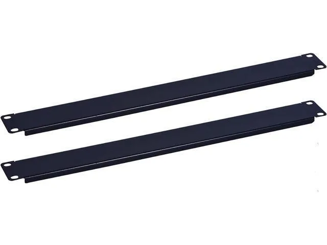 LORDWORLD LORDWORLD 1U Blank Rack Panel 2-Pack 19in 1.75in H .39in D — product photo
