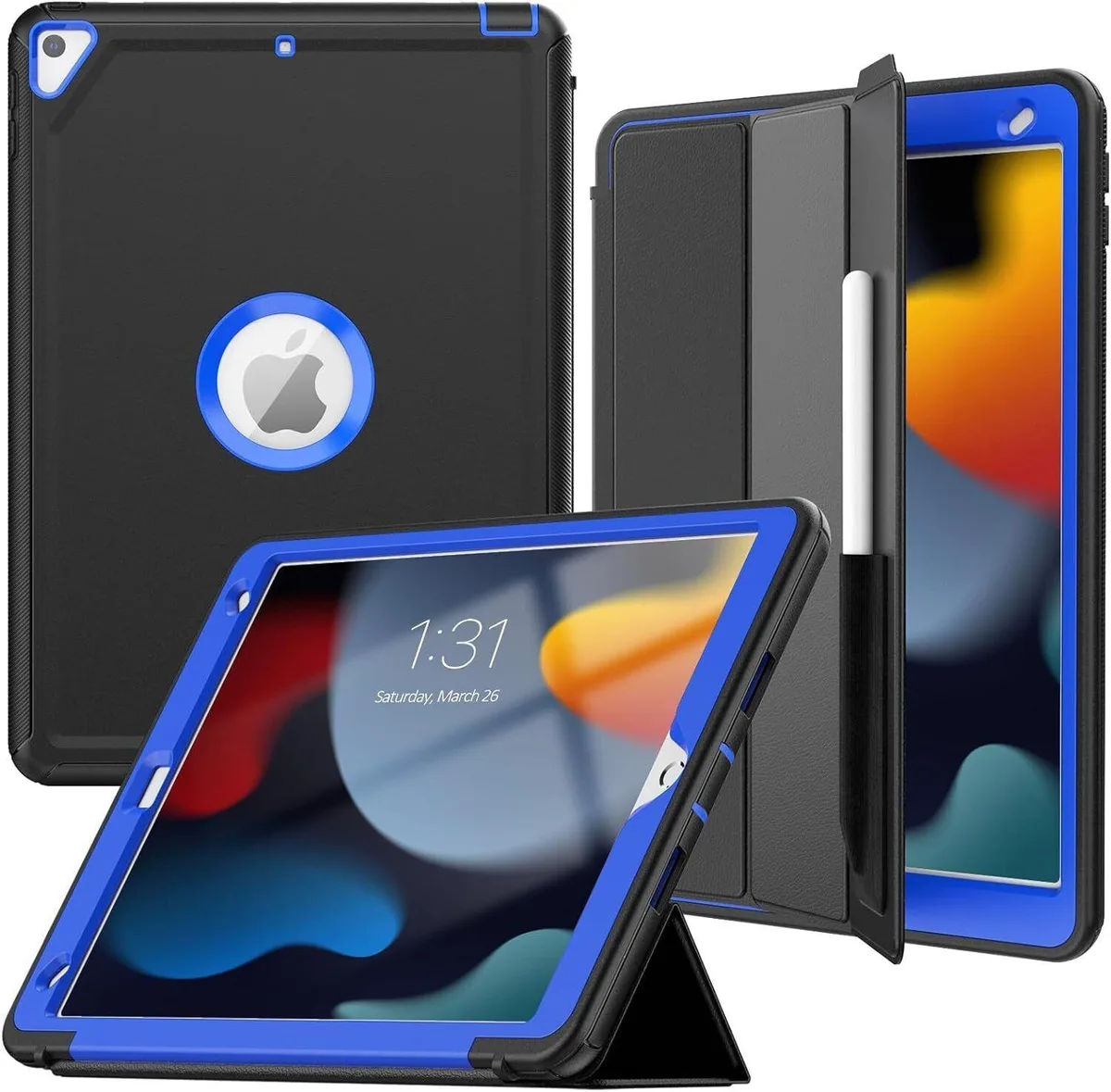 BONAEVER BONAEVER iPad 9th 8th 7th Gen 10.2 inch Case Blue — product photo
