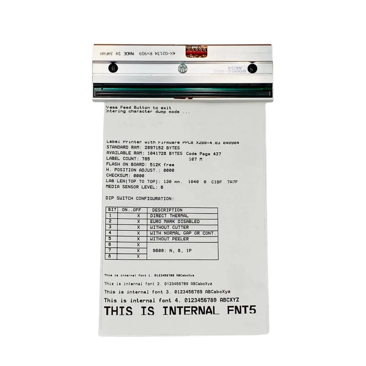 AMT AMT Datasouth FastMark FM4602 Printhead 900002-002 — product photo