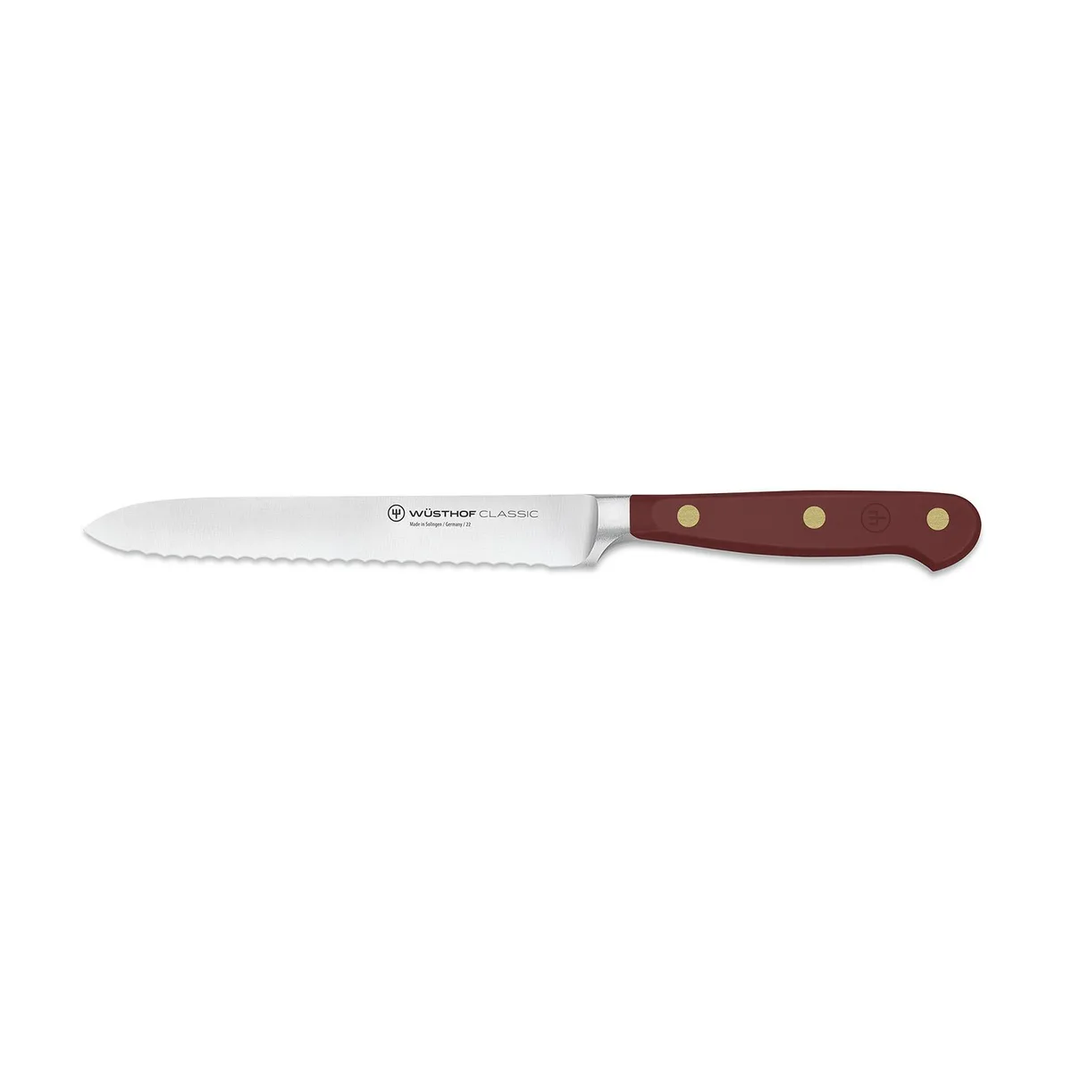 Wusthof Wusthof Classic 5-Inch Serrated Utility Knife 1061708514 — product photo