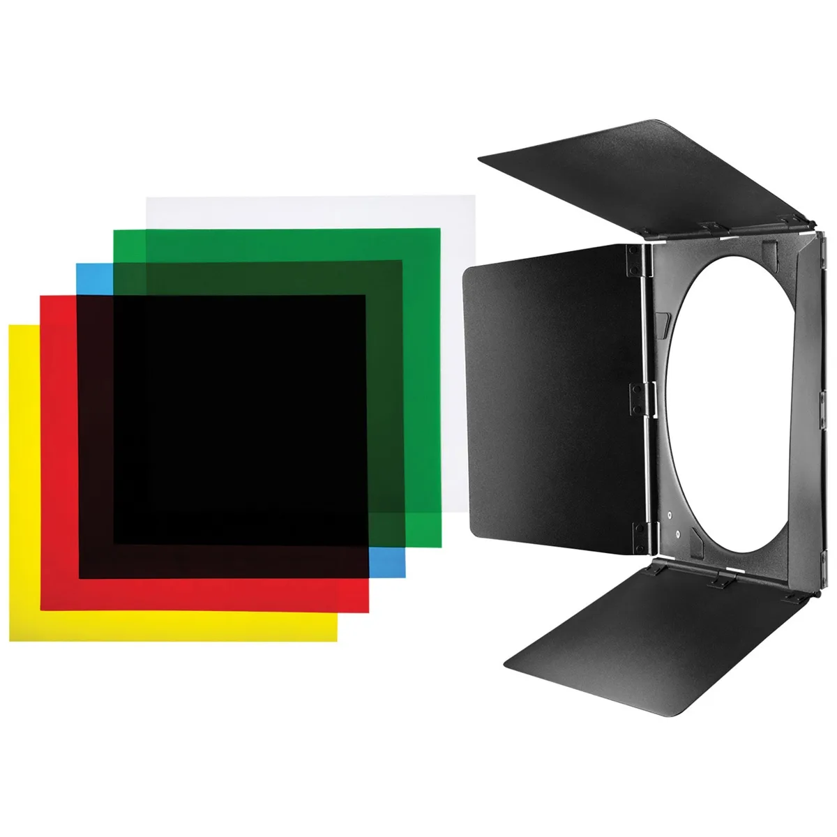 Westcott Westcott Barndoor Set for 70-Degree Wide Reflector with Gels — product photo