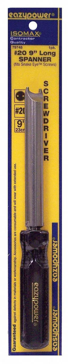 Eazypower Corp Eazypower Corp 79748 Tamper Resistant Spanner Screwdriver #20 — product photo