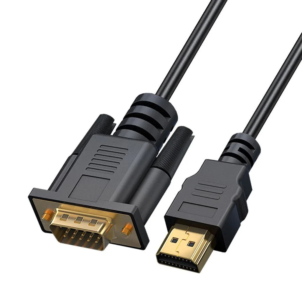 AUBEAMTO AUBEAMTO OZH4-DVI-1.8 HDMI to VGA Cable 6 ft Male to Male 1080p — product photo
