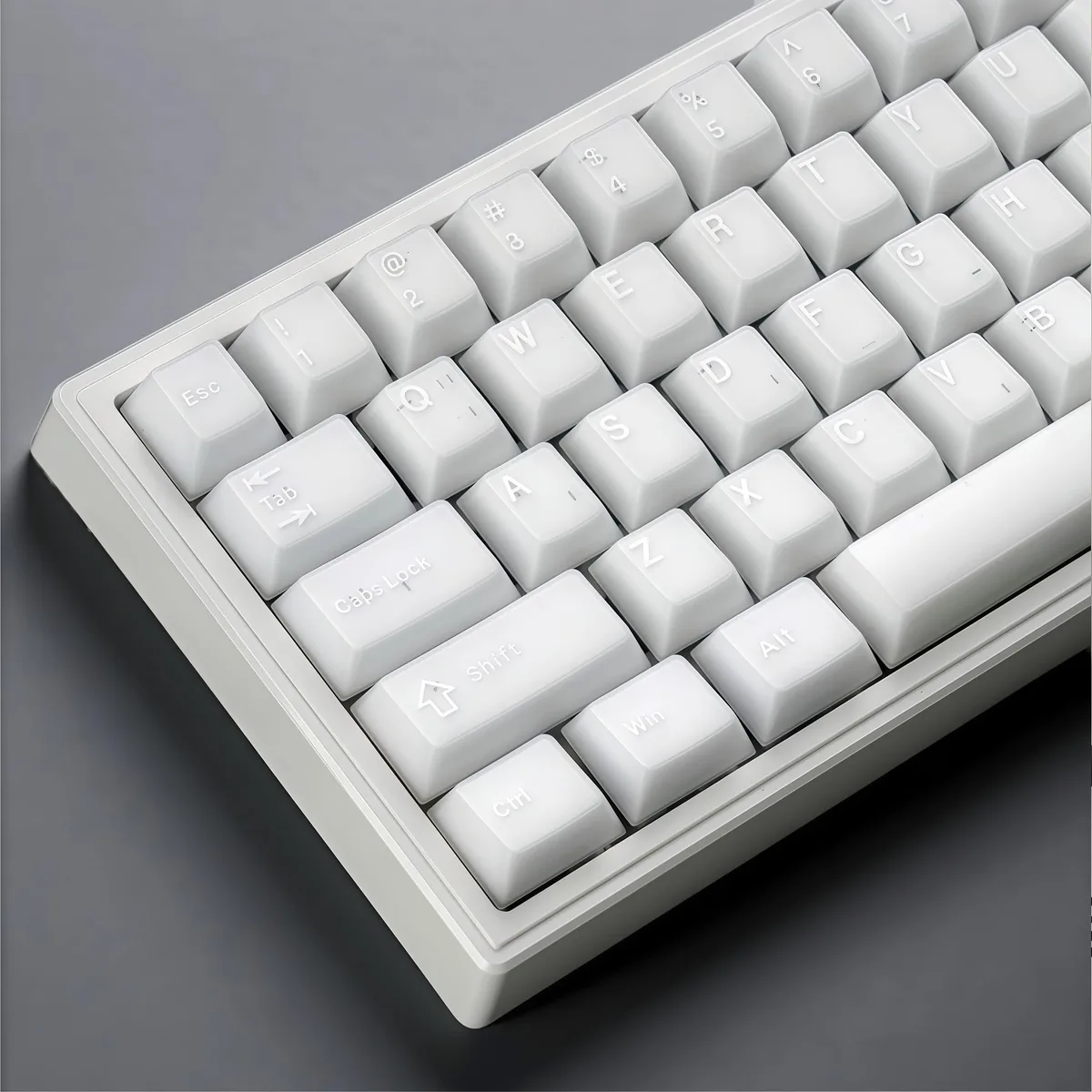 Womier Womier White Jade 121-key Double Shot PBT Cherry Profile Keycap Set — product photo