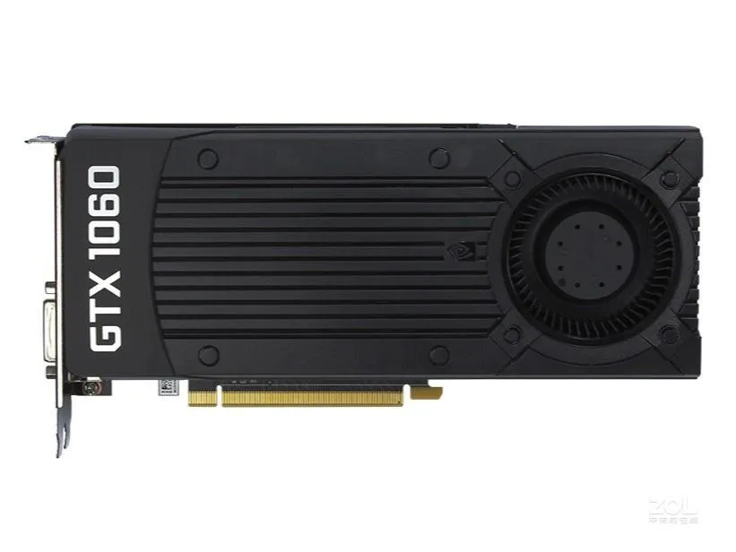 MSI MSI GeForce GTX 1060 6GB Founders Edition graphics card — product photo