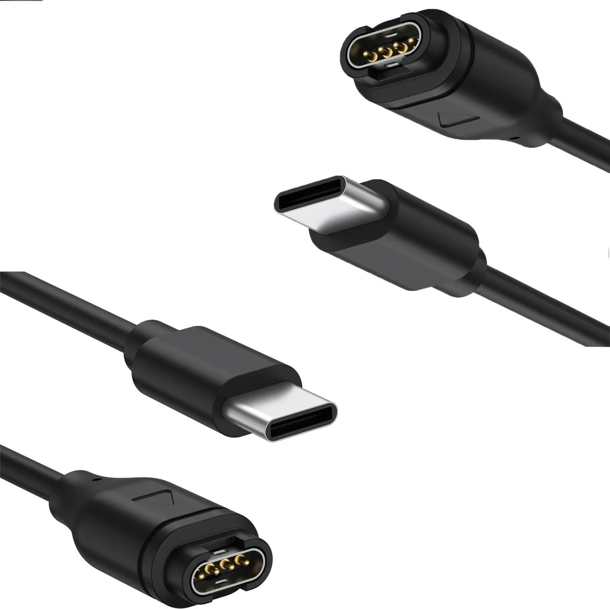 BONAEVER BONAEVER 2 Pack USB C Charger Cable Garmin 3.3ft Black — product photo