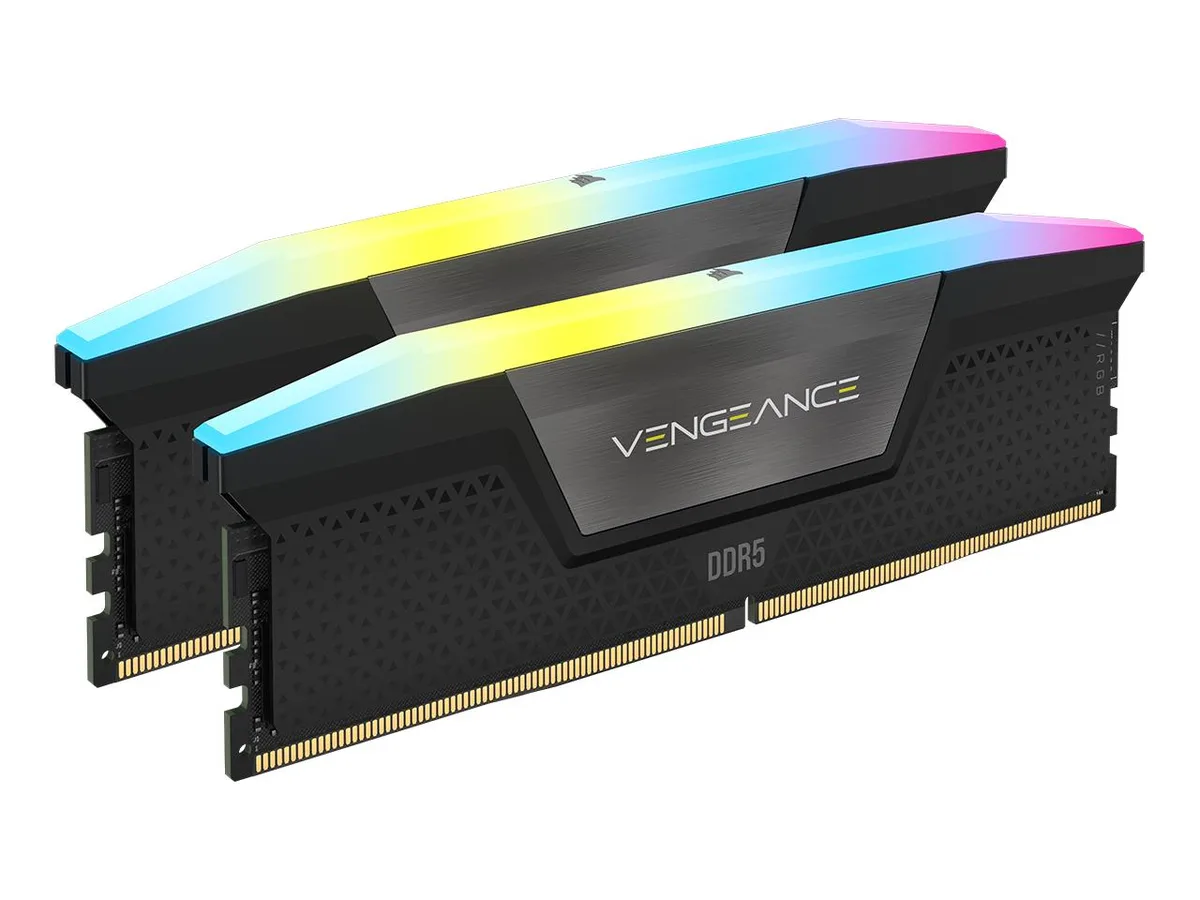 Corsair Corsair CMH64GX5M2B6400C32 Vengeance RGB 64GB (2x32GB) DDR5 6400 desktop RAM — product photo
