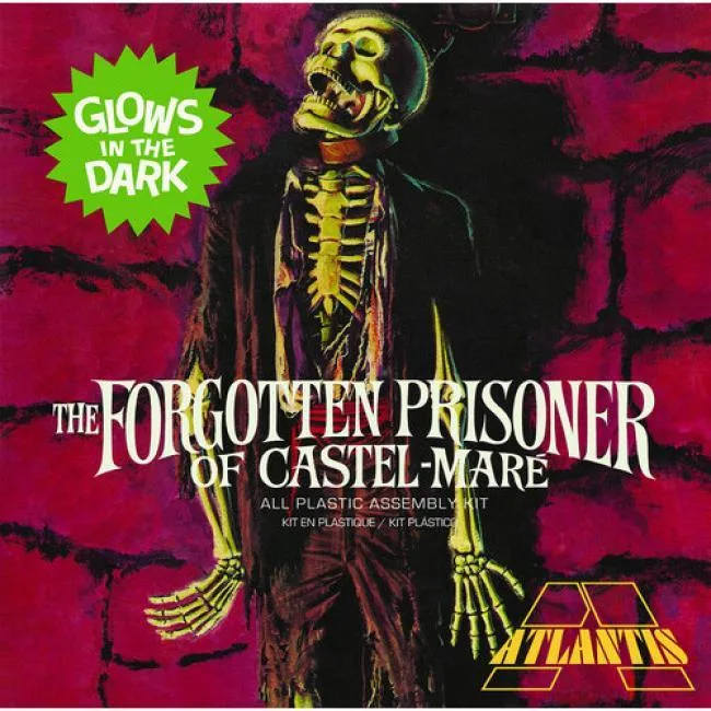 Atlantis Atlantis 1:8 Scale Model Kit The Forgotten Prisoner of Castel Mare Glow Edition — product photo