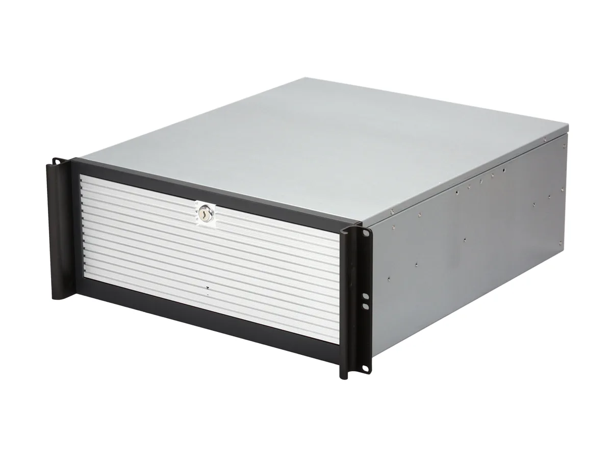 iStarUSA Inc. iStarUSA Inc. D416-B10SL-SL 4U server chassis, 10 x 3.5" SAS/SATA hot-swap bays — product photo