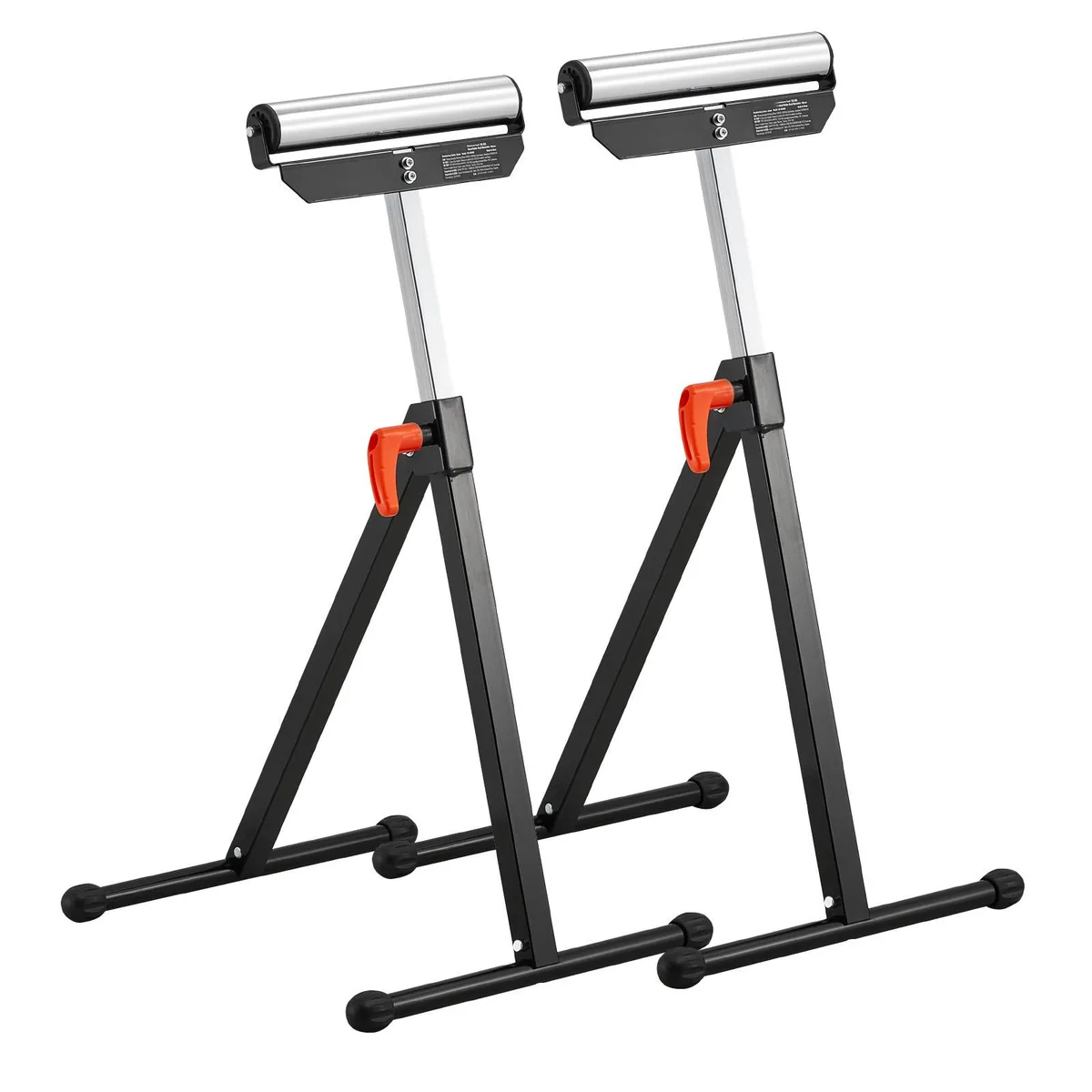 VEVOR VEVOR 2-Pack Roller Stands 135 lb 26.8-42.5 in 11.5 in Roller — product photo