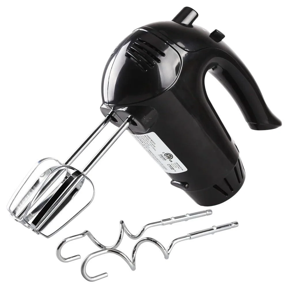 Electric Hand Mixer 5 Speed Black — product photo
