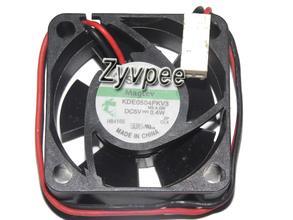 Zyvpee Zyvpee KD1204PKBX-A 4020 2-Pin Ball Bearing Case Fan 40x40x20mm Black — product photo