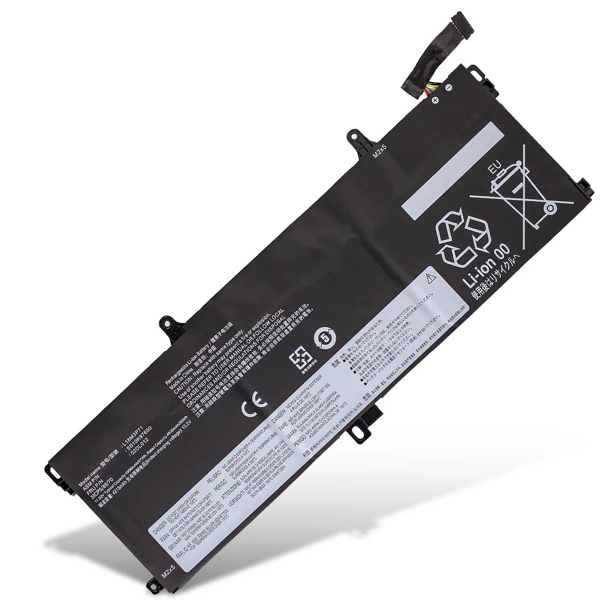 Damaite Damaite laptop battery 15.2V 51Wh 3-cell for ThinkPad T590 P53s T15 P15s Gen1 — product photo