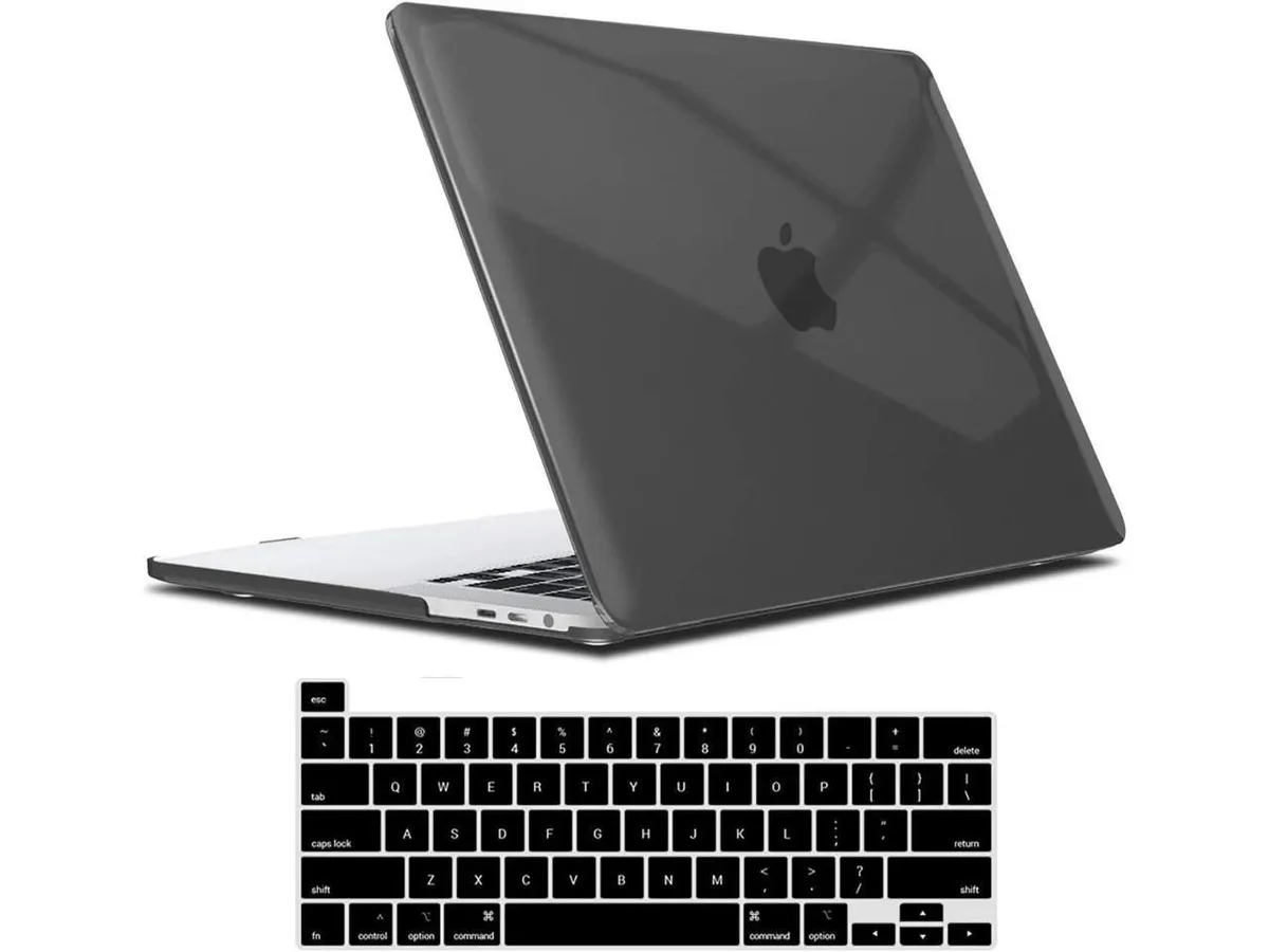 Werleo Werleo Hard Case for MacBook Pro 16 A2141 Crystal Black with Keyboard Cover — product photo