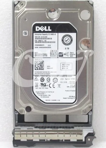 DELL DELL ST8000NM0075 8TB 7200 RPM 512MB Cache 3.5" SAS internal hard drive — product photo
